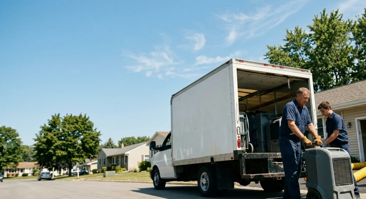Water Damage Cleanup in Allenton, MI near me